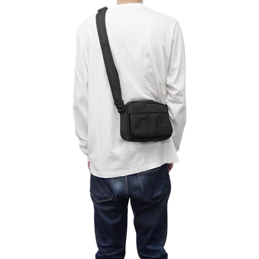 HUGO BOSS ヒューゴボス メンズショルダーバッグ 50558132 10277696 / Catch_O_EW ブラック 2026春夏新作_1