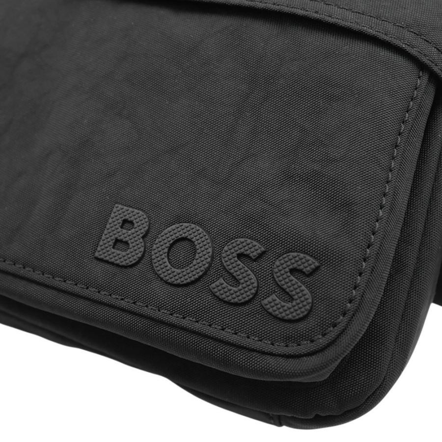 HUGO BOSS ヒューゴボス メンズショルダーバッグ 50558132 10277696 / Catch_O_EW ブラック 2026春夏新作_6