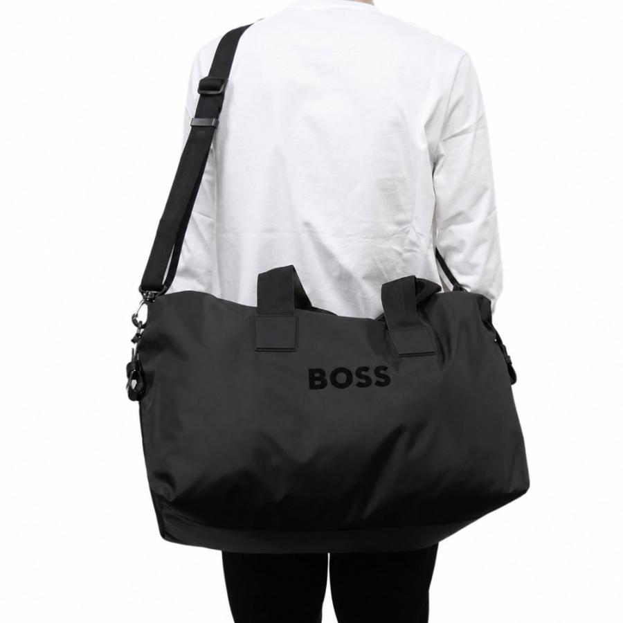 HUGO BOSS ヒューゴボス メンズボストンバッグ 50511942 10249707/Catch_3.0_Holdall ブラック 定番人気商品の画像