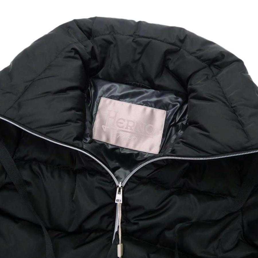 HERNO ヘルノ レディースダウンコート PI073DR 12170 ブラック HERNO ヘルノ レディースダウンコート PI073DR 12170 ブラック