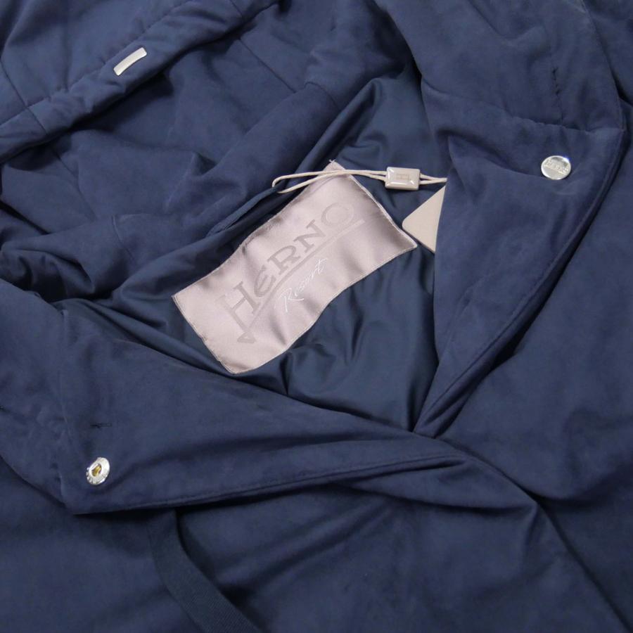 旧作お買い得セール！ HERNO ヘルノ コート レディース GC00045DR 12454 ネイビー HERNO（ヘルノ） レディースコート GC00045DR 12454 ネイビー : TRE