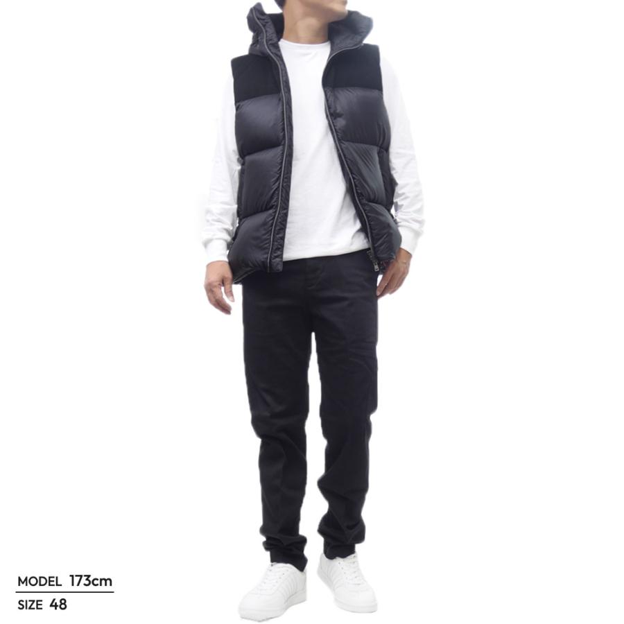 HERNO（ヘルノ） メンズダウンベスト PI001154U 12020Z ブラック : TRE