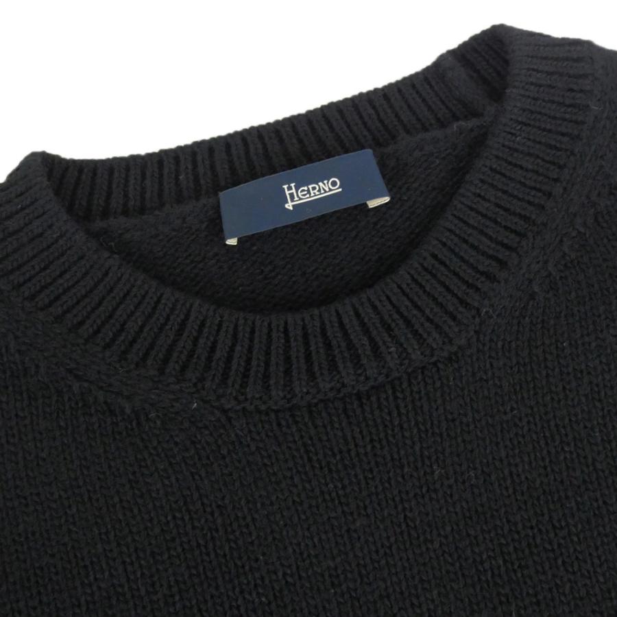 HERNO（ヘルノ） メンズクルーネックニット セーター MG000192U 70100