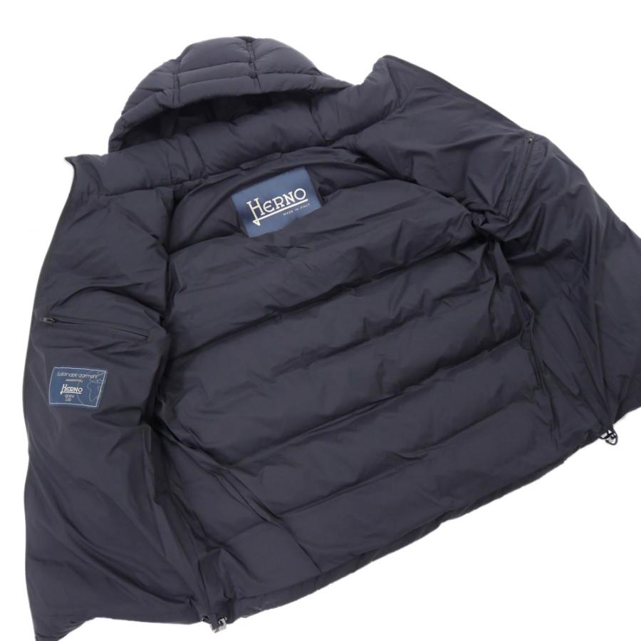 HERNO（ヘルノ） メンズダウンベスト PI001186U 12546Z ブラック : TRE