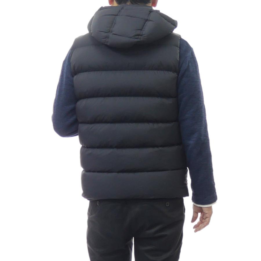 セールAW HERNO ヘルノ メンズダウンベスト PI001186U 12546Z ブラック HERNO（ヘルノ） メンズダウンベスト PI001186U 12546Z ブラック : TRE