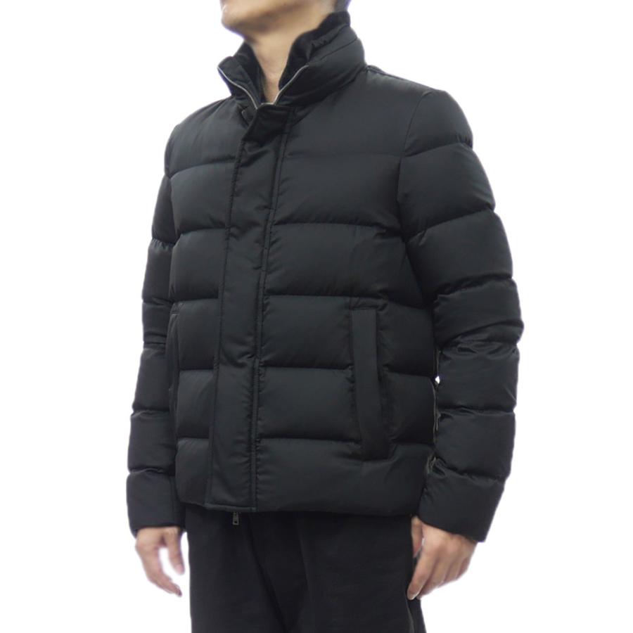 セールAW HERNO ヘルノ メンズ ダウンブルゾン PI001019U 12414Z ブラック HERNO（ヘルノ） メンズダウンブルゾン PI001019U 12414Z ブラック