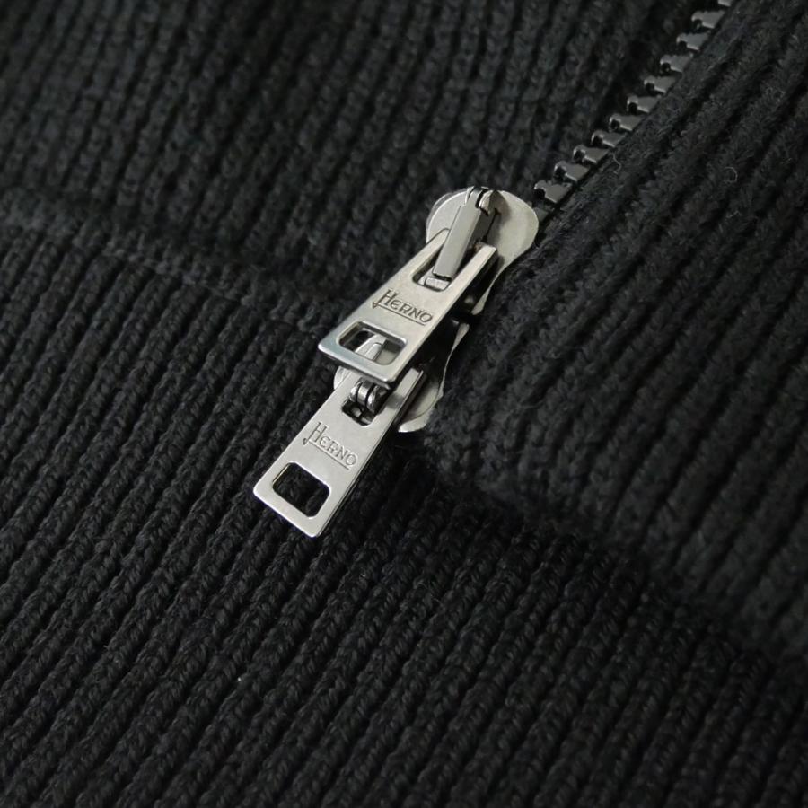 HERNO ヘルノ メンズダウンブルゾン MP000B5U 70259 ブラックの画像