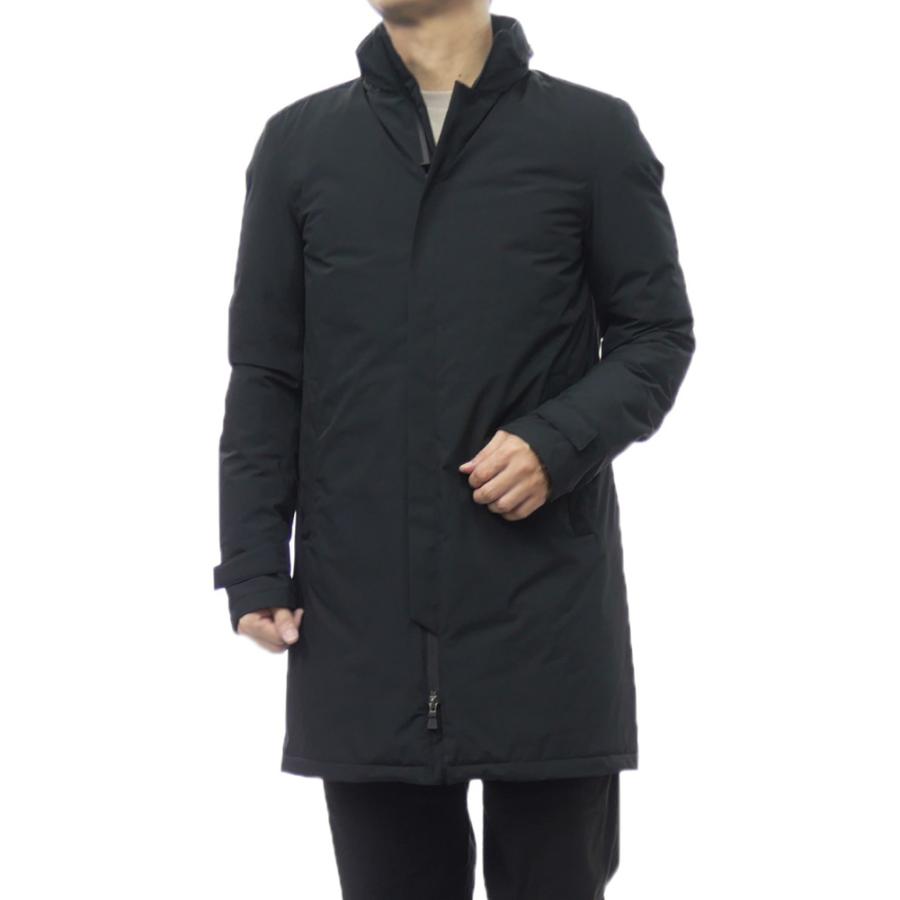 HERNO ヘルノ メンズダウンコート PI001241U 12840 ブラック 2025秋冬