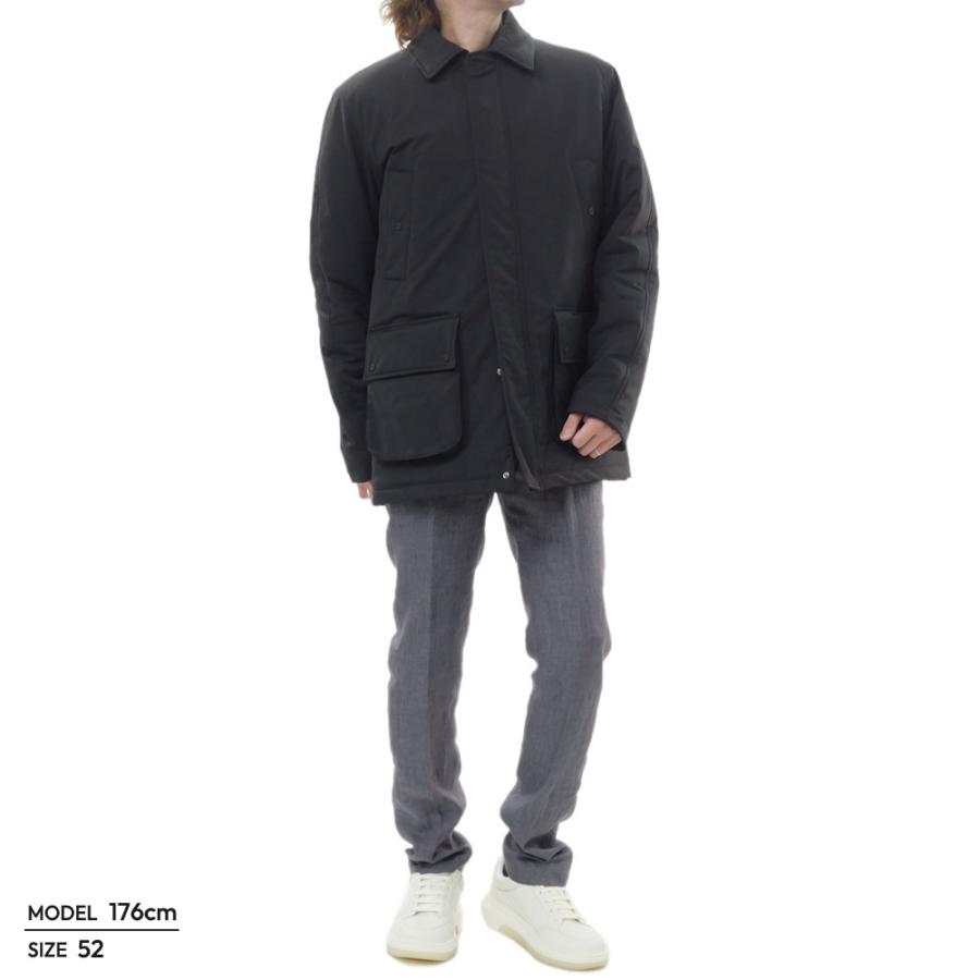 HERNO ヘルノ メンズ中綿コート GI00056IU 12343Z ブラックの画像