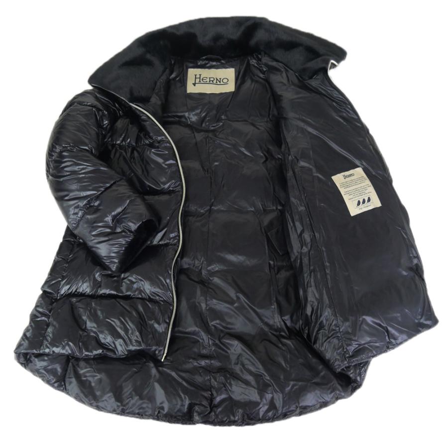 セールAW HERNO ヘルノ レディース ダウンコート PI002140P 12017Z ブラック HERNO（ヘルノ） レディースダウンコート PI002140P 12017Z ブラック
