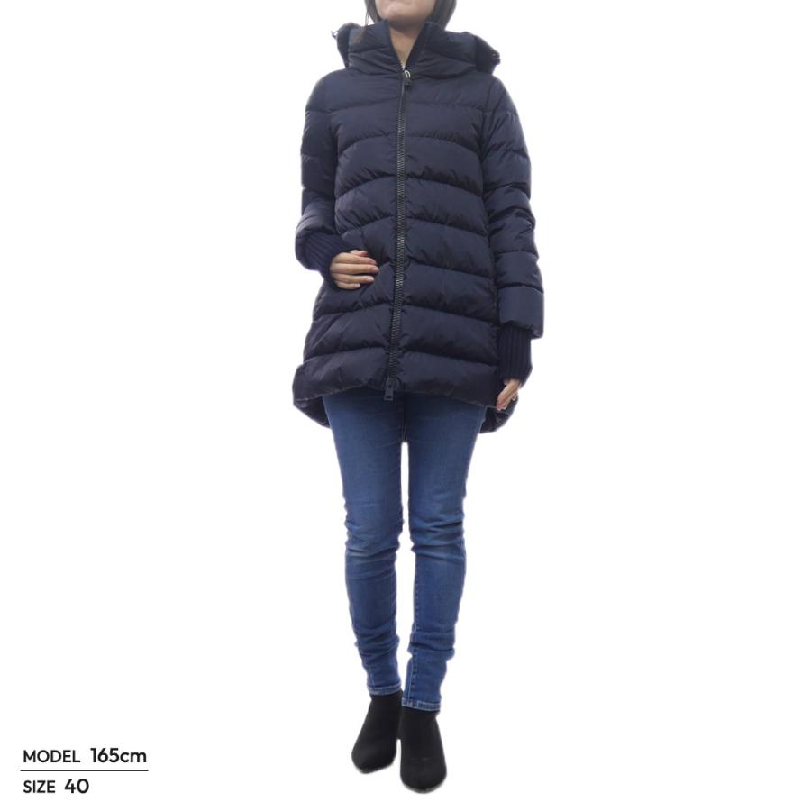 セールAW HERNO ヘルノ レディース ダウンコート PI0660D 12004Z ネイビー HERNO（ヘルノ） レディースダウンコート PI0660D 12004Z ネイビー