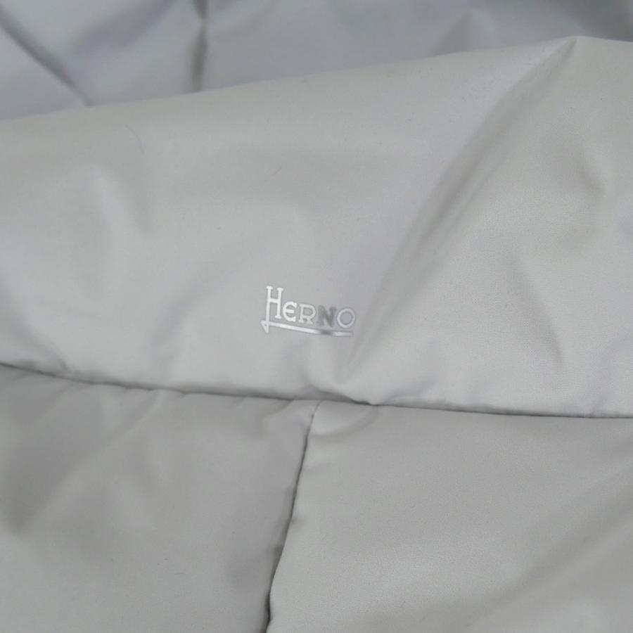 HERNO ヘルノ レディースダウンコート PI002080D 12840Z ライトグレーの画像