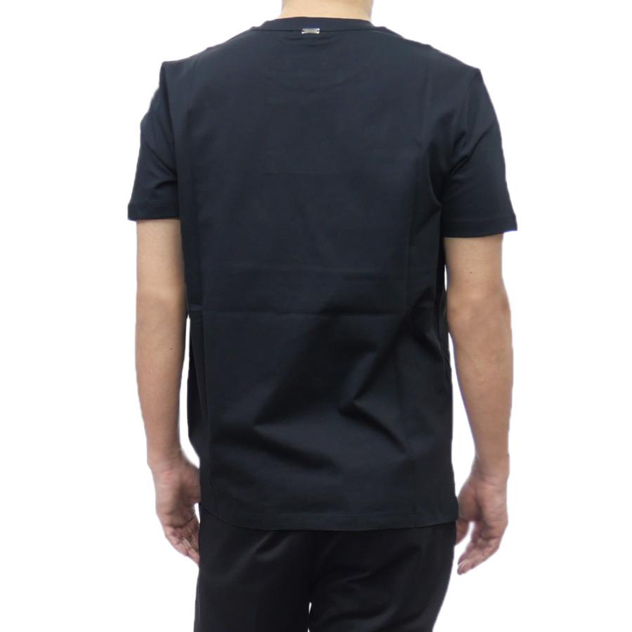 HERNO（ヘルノ） メンズクルーネックTシャツ JG000239U 52000 ネイビー