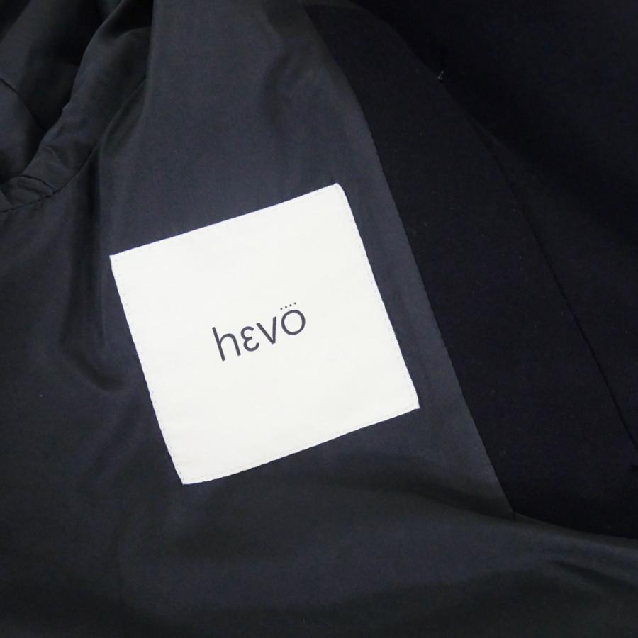 HEVO イーヴォ メンズコート 1740 / BRINDISI ダークネイビーの画像