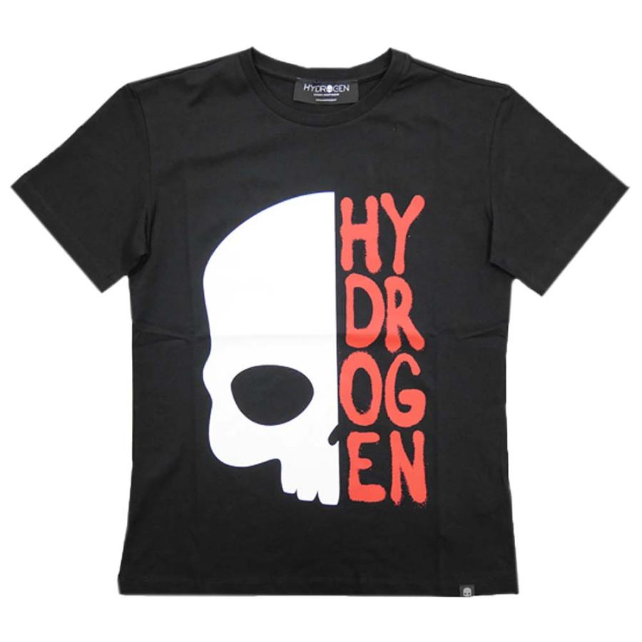 HYDROGEN ハイドロゲン メンズクルーネックTシャツ MT0006 / HALF 