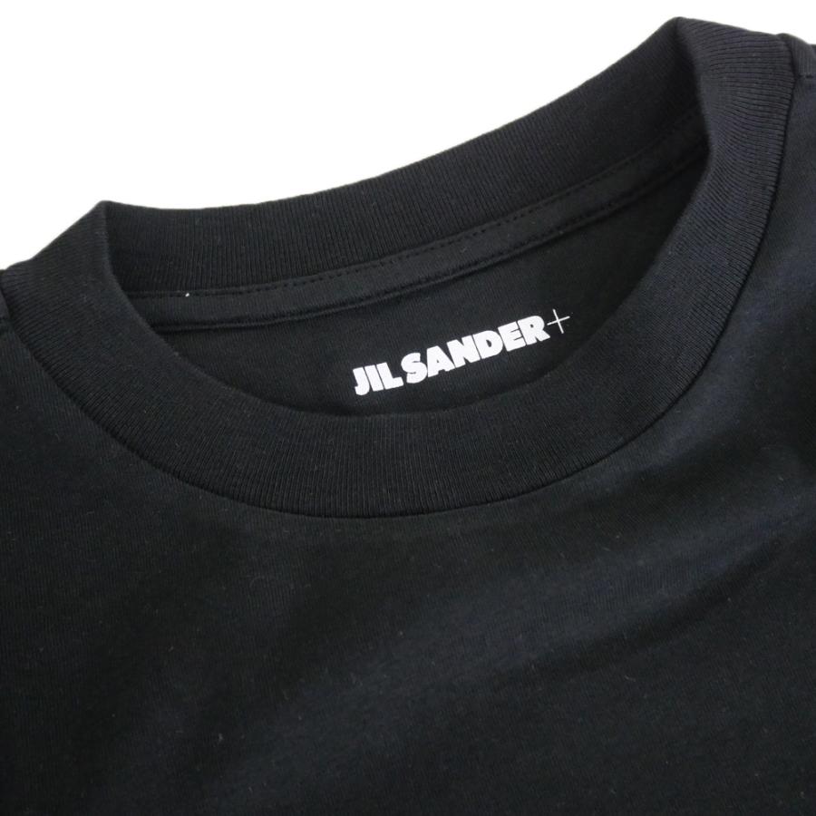 JIL SANDER ジルサンダー メンズ3パックTシャツ J47GC0001 J45048 ブラック 2026春夏新作の画像