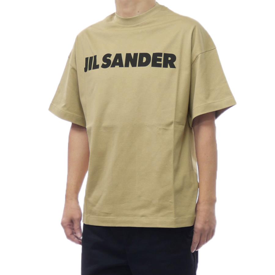 JILSANDER ジルサンダー今期Tシャツ　ベージュ　S Jil Sander Beige Logo T-Shirt | Liberty