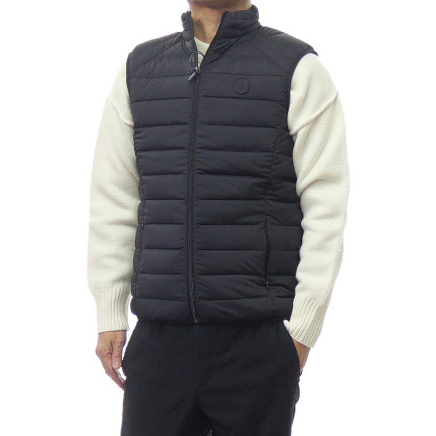 セールAW JOTT ジョット メンズ ダウンベスト SS24MDOW61 / ARAFO ブラック 定番人気商品 JOTT（ジョット） メンズダウンベスト SS24MDOW61 / ARAFO ブラック