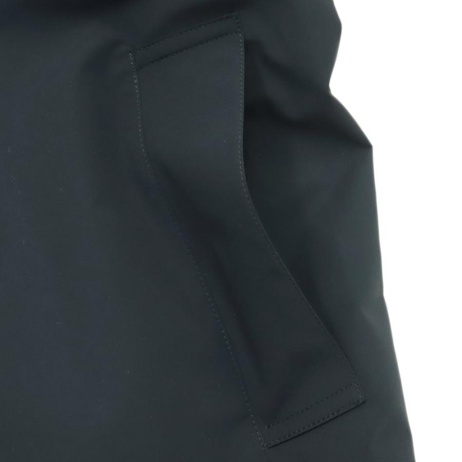 KIRED キーレッド メンズ リバーシブル ステンカラーコート WKIMW83015 ダークネイビー×グレー 2026春夏新作の画像