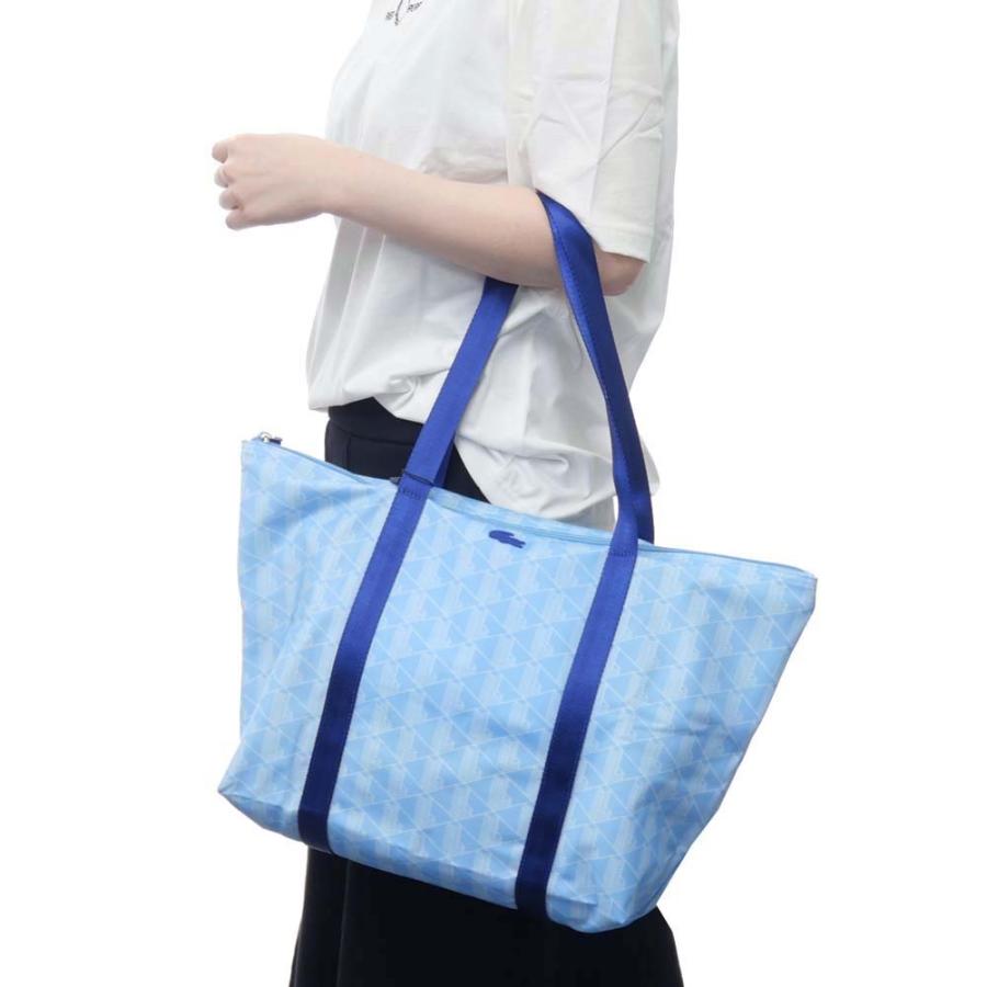 LACOSTE（ラコステ） レディーストートバッグ NF3834VA ライトブルー 