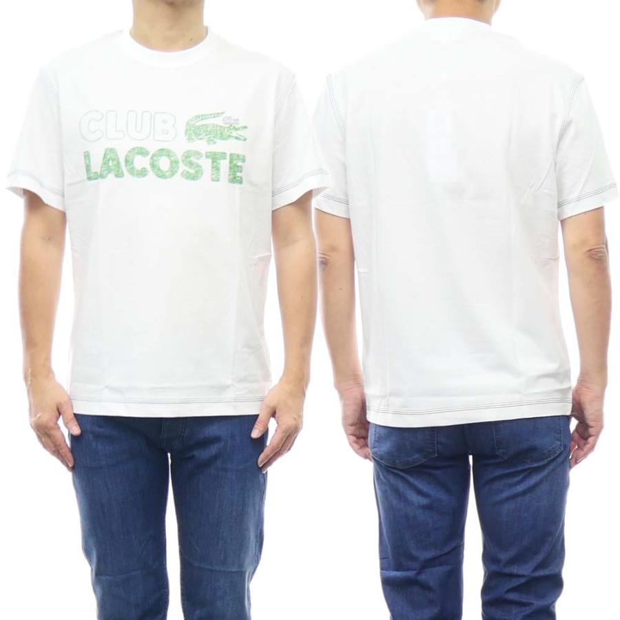 LACOSTE（ラコステ） メンズクルーネックTシャツ TH5440 ホワイト 