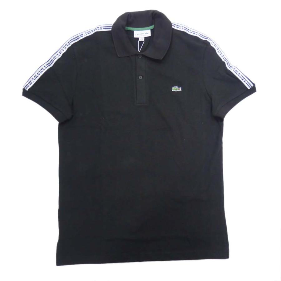 LACOSTE（ラコステ） メンズ鹿の子ポロシャツ PH5075 ブラック : TRE 