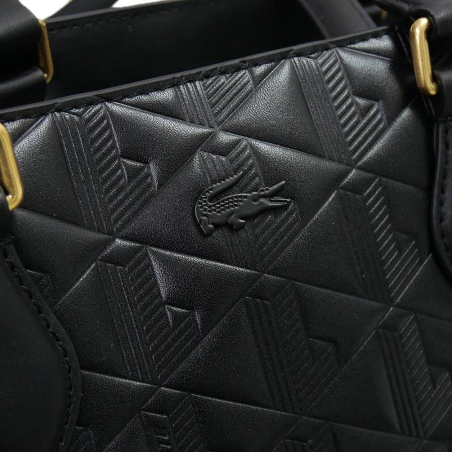 LACOSTE（ラコステ） レディーストートバッグ NF4715MH ブラック : TRE