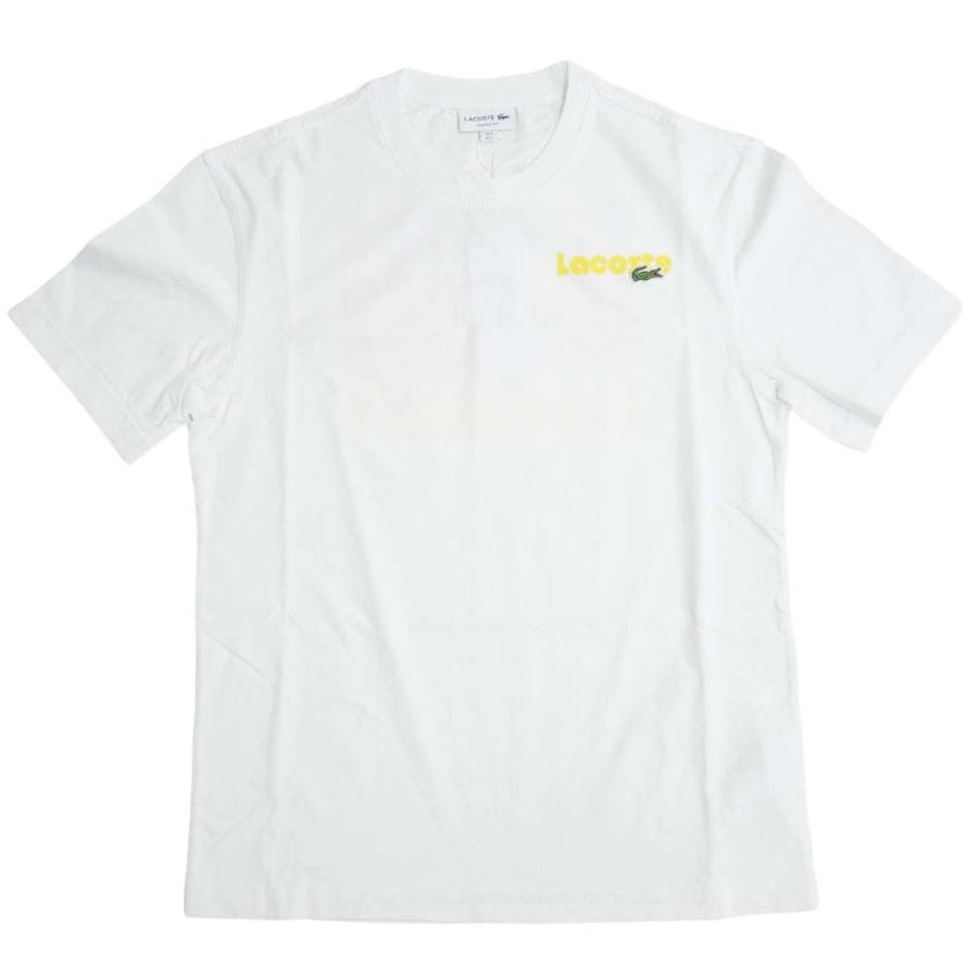 LACOSTE ラコステ メンズクルーネックTシャツ TH7544 ホワイト /2024春夏新作｜tre-style｜02