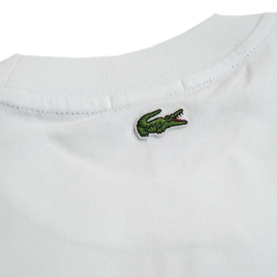 LACOSTE ラコステ メンズクルーネックTシャツ TH0062 ホワイト /2024春夏新作｜tre-style｜06