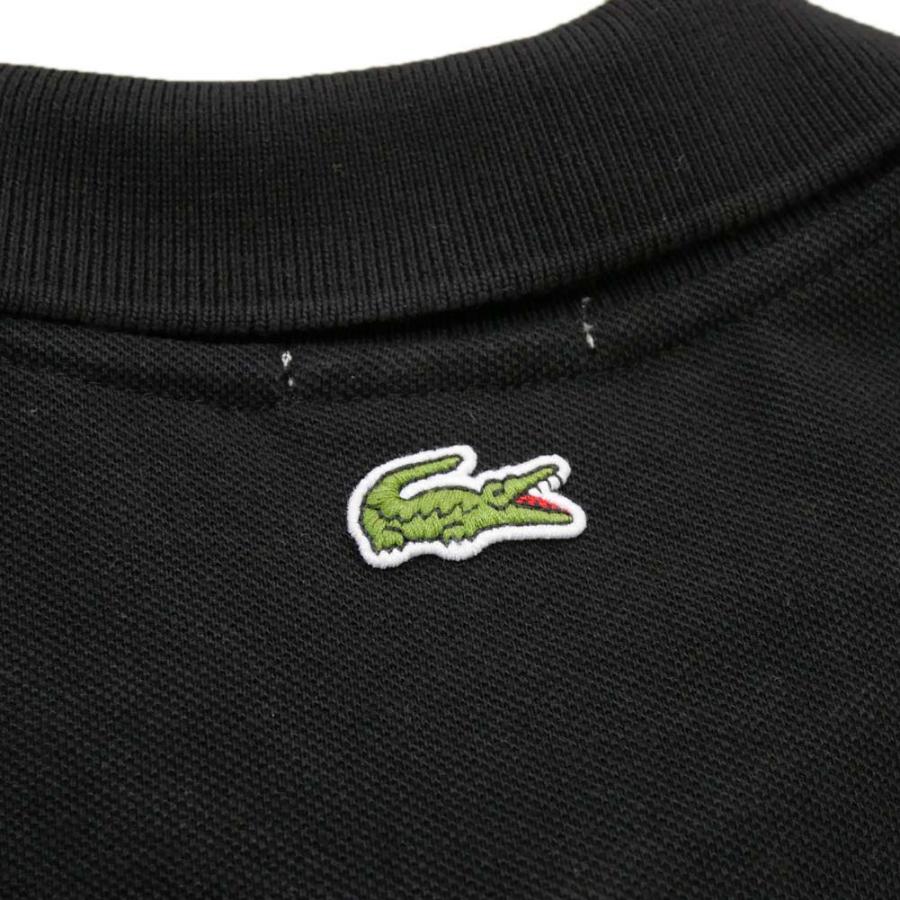 LACOSTE（ラコステ） 鹿の子ポロシャツ PH3922 ブラック : TRE STYLE