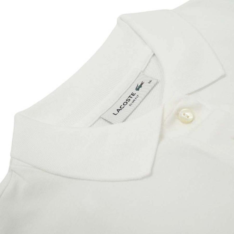 LACOSTE（ラコステ） レディースポロシャツ DF3443 ホワイト : TRE 