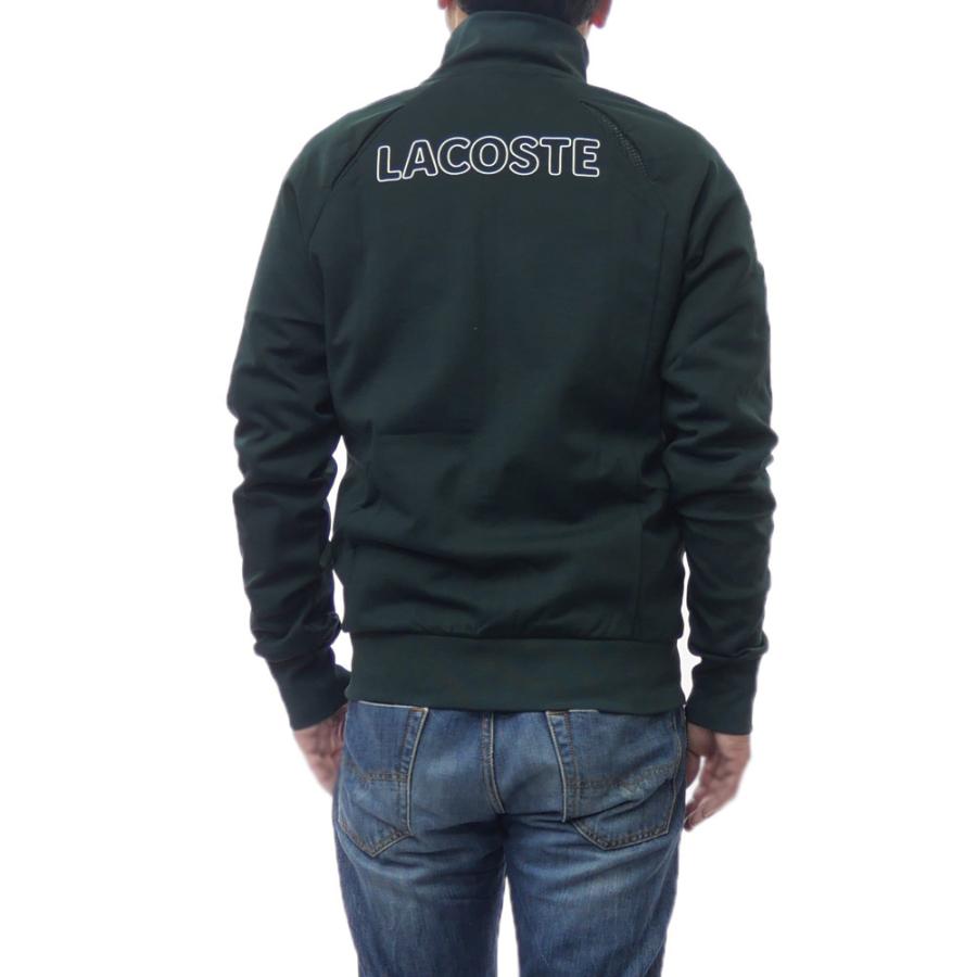 LACOSTE（ラコステ） メンズジップアップスウェット SH5719 グリーン