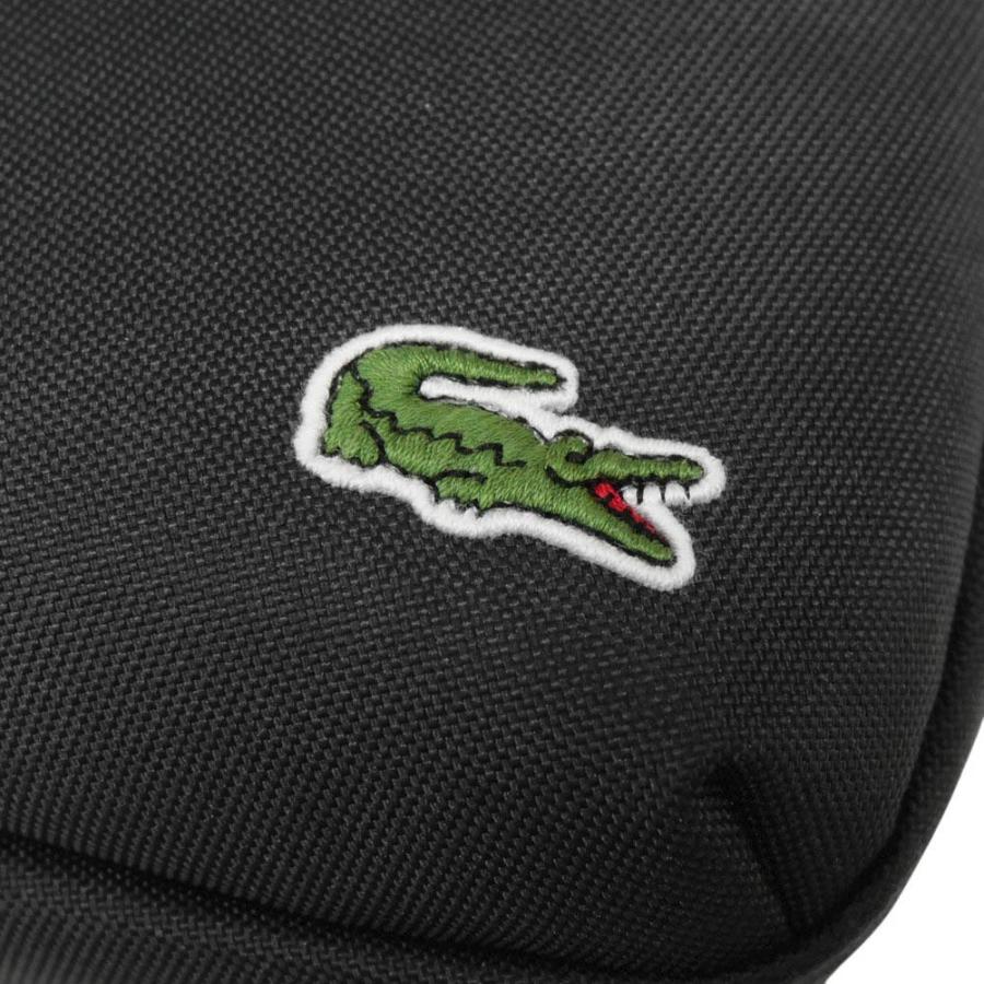 LACOSTE ラコステ バッグ メンズ ショルダーバッグ NU4686NZ ブラック 定番人気商品 LACOSTE（ラコステ） メンズショルダーバッグ NU4686NZ ブラック 定番
