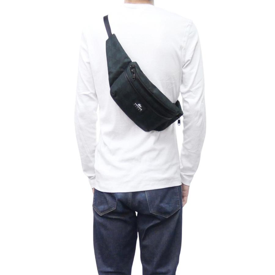 LACOSTE（ラコステ） メンズボディバッグ NH5069BZ グリーン : TRE