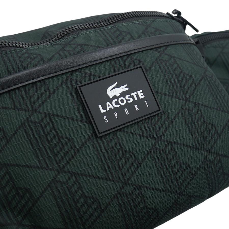 LACOSTE（ラコステ） メンズボディバッグ NH5069BZ グリーン : TRE