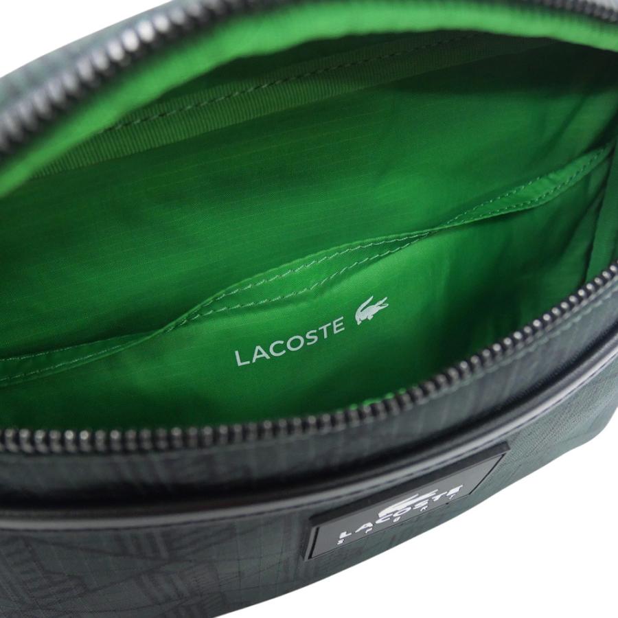 LACOSTE ボディバッグ LACOSTE（ラコステ） メンズボディバッグ NH5069BZ グリーン : TRE