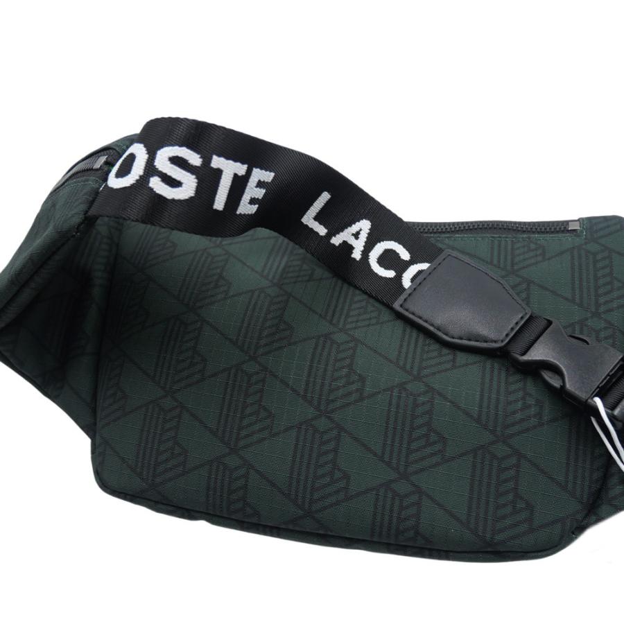 LACOSTE ボディバッグ ラコステ LACOSTE NH4309 000 ボディバッグ ウエストバッグ ブラック