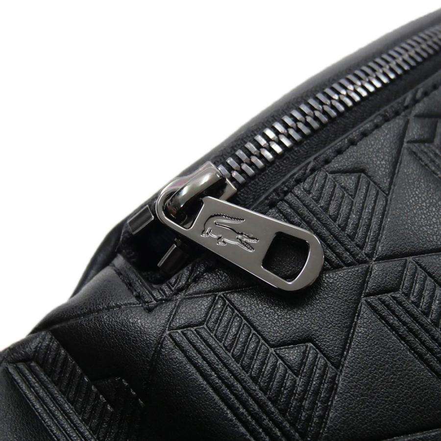 LACOSTE（ラコステ） メンズボディバッグ NH5061MR ブラック : TRE