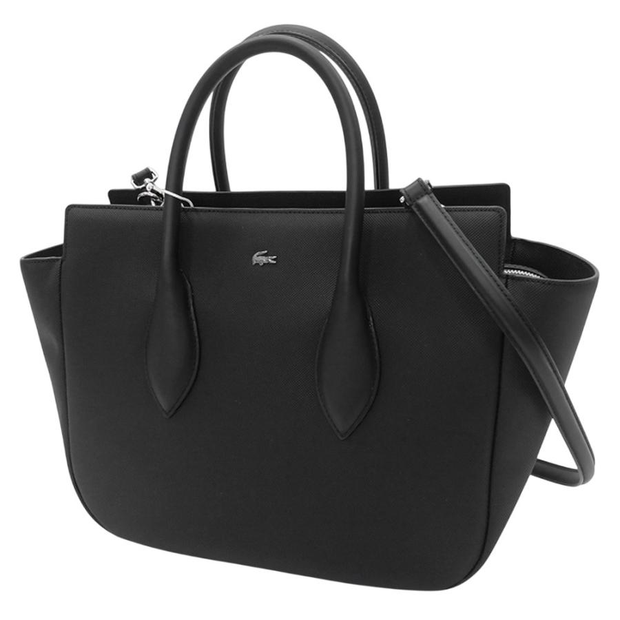 LACOSTE ラコステ バッグ レディース ハンドバッグ NF4923DZ ブラック LACOSTE（ラコステ） レディースハンドバッグ NF4923DZ ブラック : TRE