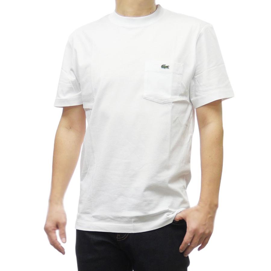 LACOSTE（ラコステ） メンズクルーネックTシャツ TH2827 ホワイト 
