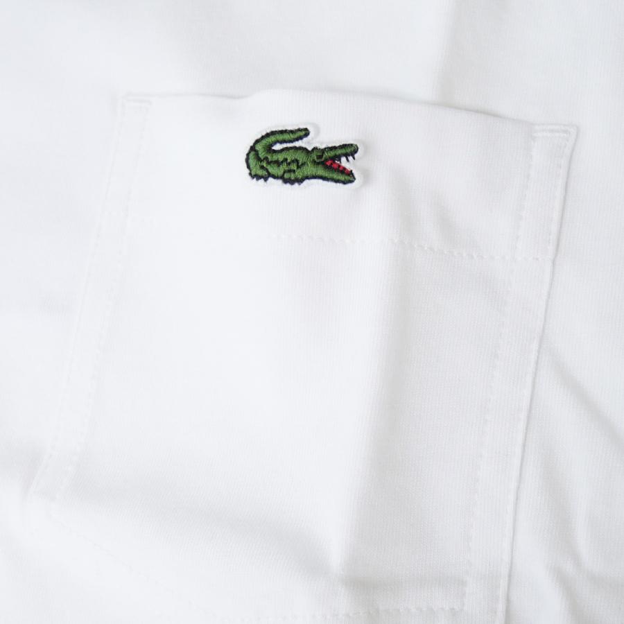 LACOSTE ラコステ メンズクルーネックTシャツ TH2827 ホワイト