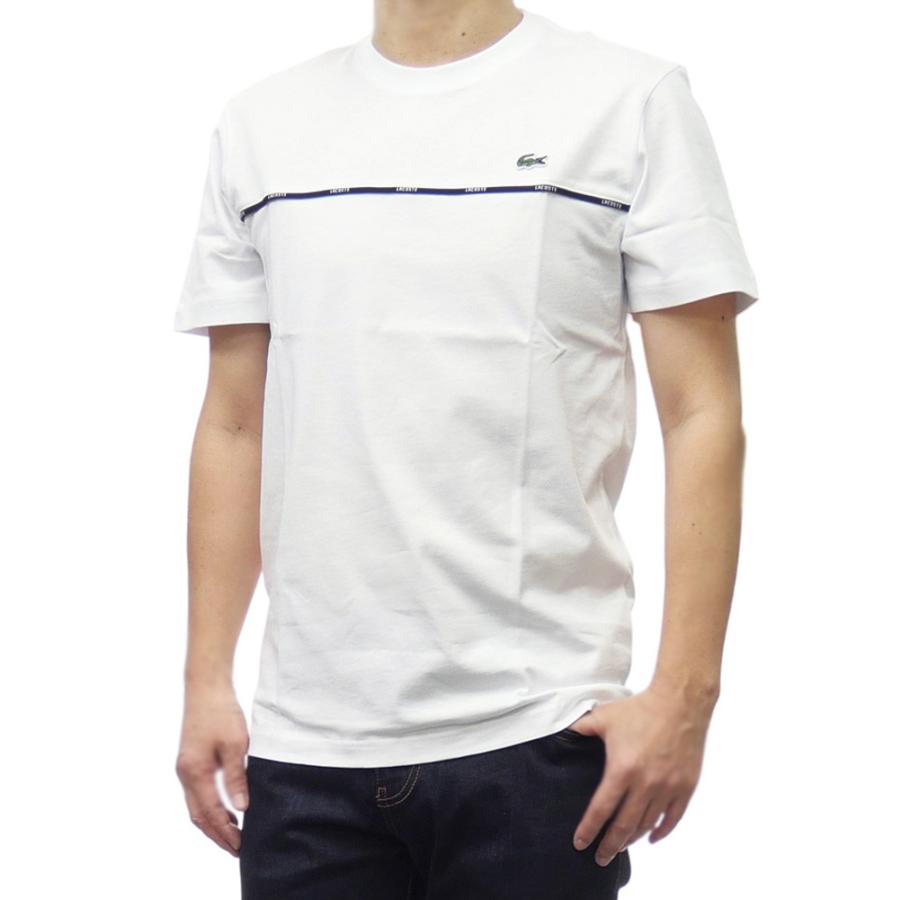 LACOSTE（ラコステ） メンズクルーネックTシャツ TH9842 ホワイト 