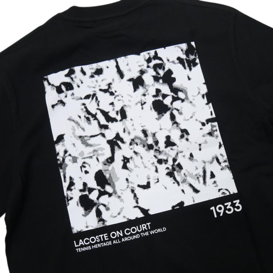 【LC25SS316】LACOSTE メンズクルーネックTシャツ TH9880 LACOSTE ラコステ メンズクルーネックTシャツ TH9880 ブラック