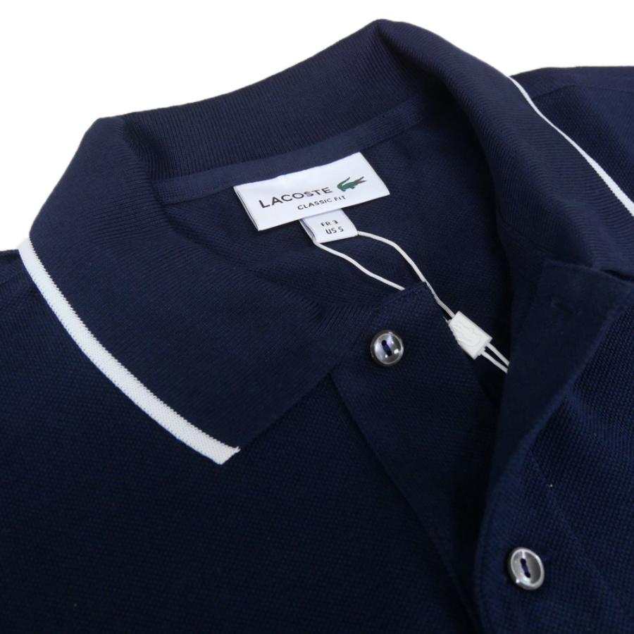 LACOSTE（ラコステ） メンズポロシャツ PH9838 ネイビー : TRE STYLE