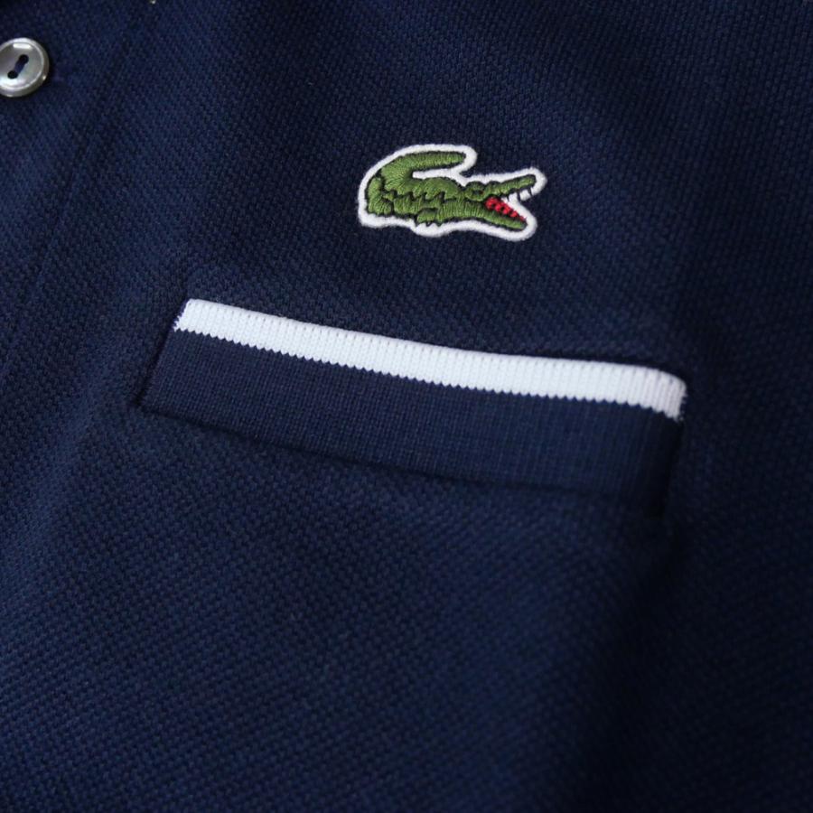 LACOSTE（ラコステ） メンズポロシャツ PH9838 ネイビー : TRE STYLE