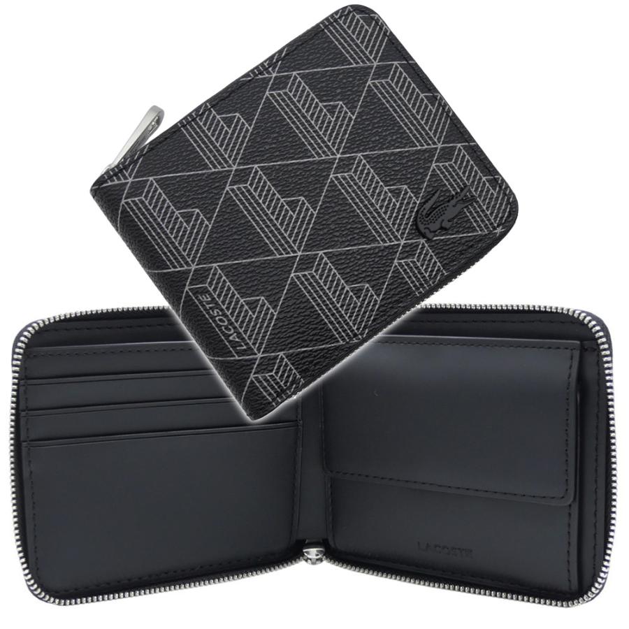 LACOSTE ラコステ メンズ二つ折り財布（小銭入れ付き） NH4005LX