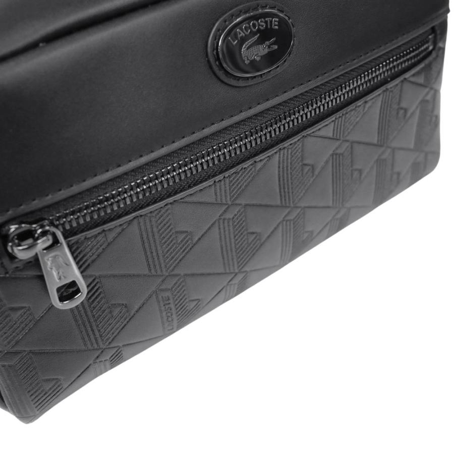 LACOSTE（ラコステ） メンズショルダーバッグ NH4398MR ブラック : TRE