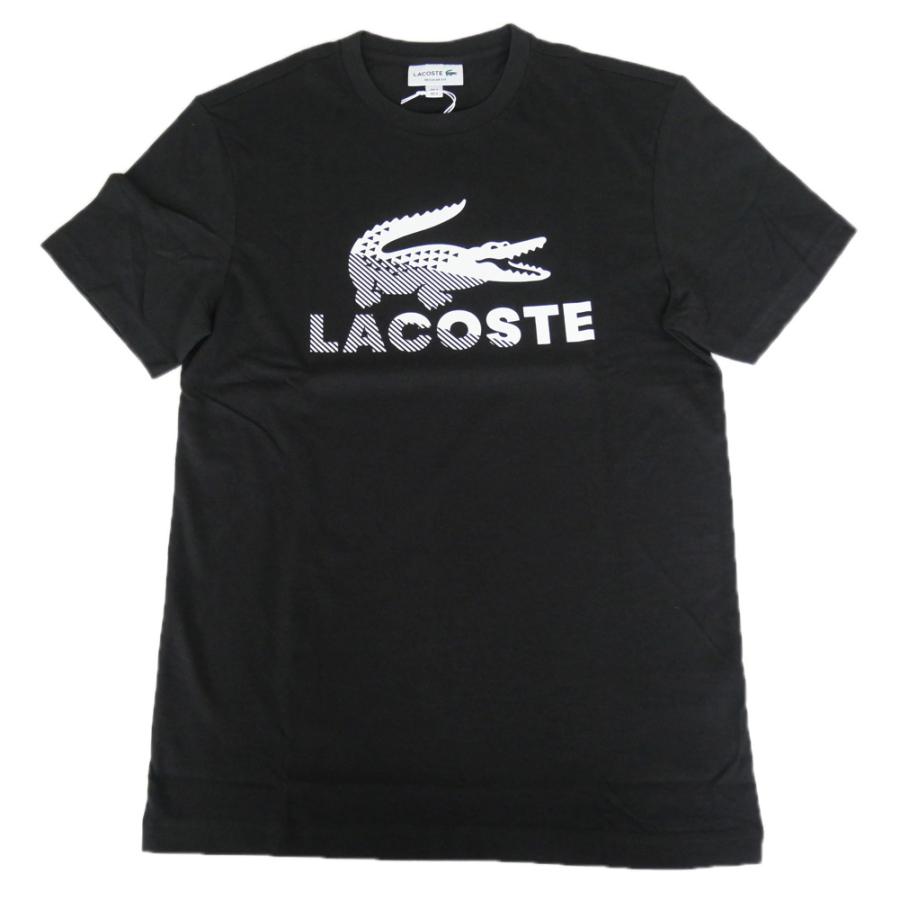 Lacoste ラコステ　ゴジラ tシャツ　ブラック　Mサイズ LACOSTE（ラコステ） メンズクルーネックTシャツ TH2630 ブラック 2026
