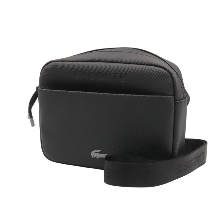 ‼️4/19(日)限定価格‼️ LACOSTE ラコステ　ショルダーバッグ　黒 LACOSTE（ラコステ） メンズショルダーバッグ NH5340SJ ブラック 2026