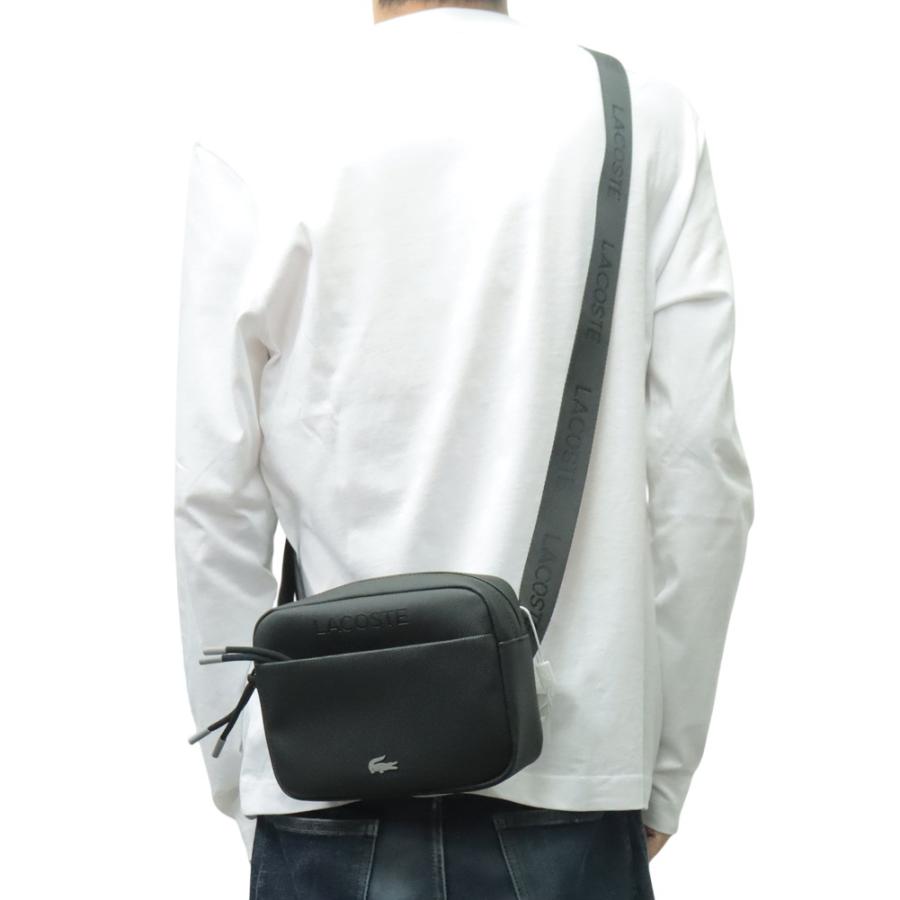 LACOSTE（ラコステ） メンズショルダーバッグ NH5340SJ ブラック 2026